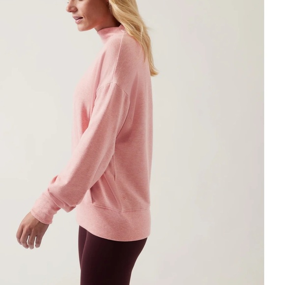 Athleta Apollo Crewneck Sweatshirt L - Picture 3 of 8